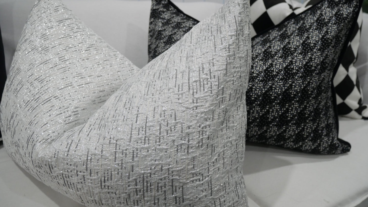 Metallic Tweed Cover