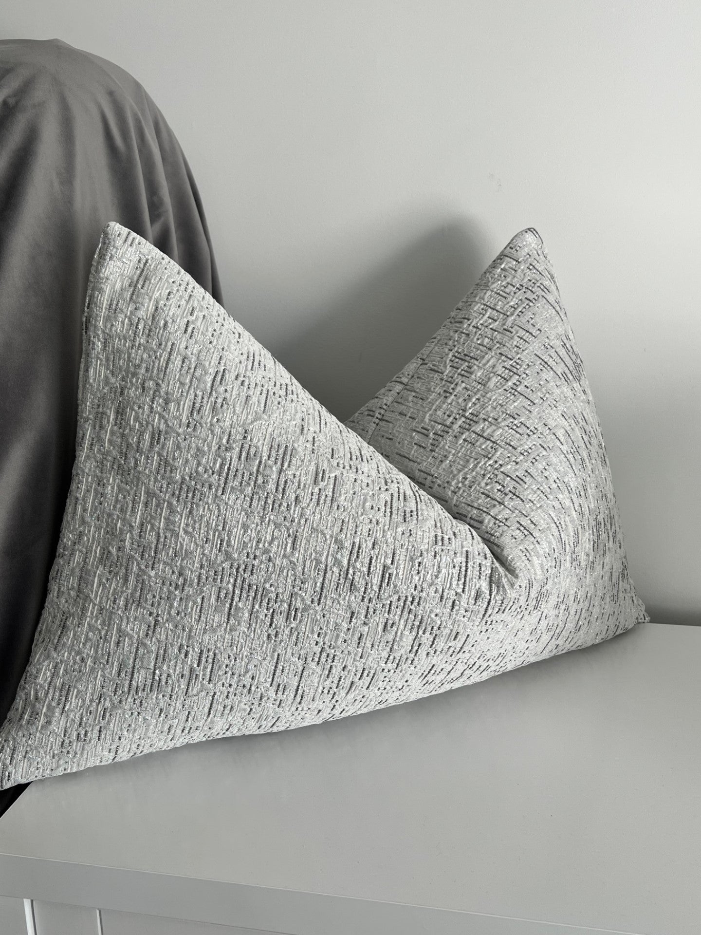 Metallic Tweed Cover